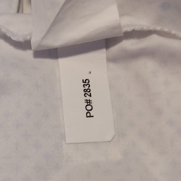 Greyson Polo Shirt Mens White Blue Wolf All Over Print Stretch Golf 2XL - Picture 9 of 9